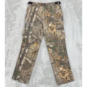 Kings River Pants Mens M 34x32 Realtree Xtra Camo Cargo Adjustable Waist Hunting